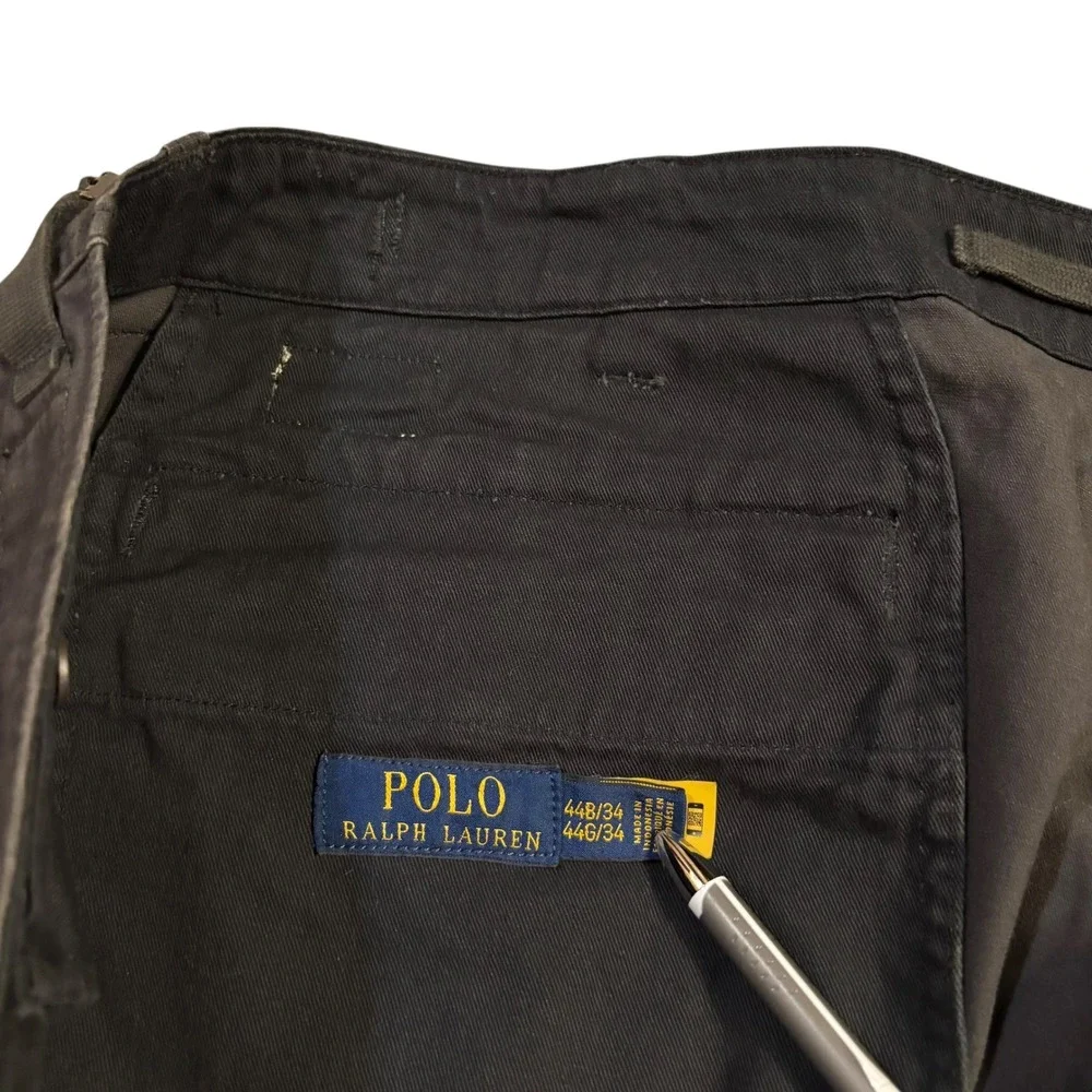 Polo Ralph‎ Lauren Surplus Div Cargo Pants Mens 44B Grey Military Tactical 44x32